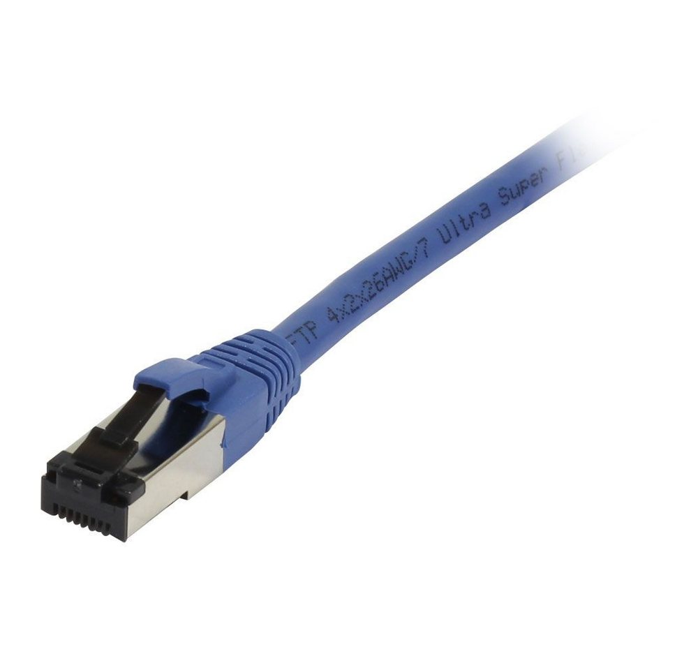 Allnet ALLNET Synergy 21 Patchkabel RJ45, CAT8.1 2000Mhz, 0.5m, blau, S-ST... Netzwerkkabel von Allnet