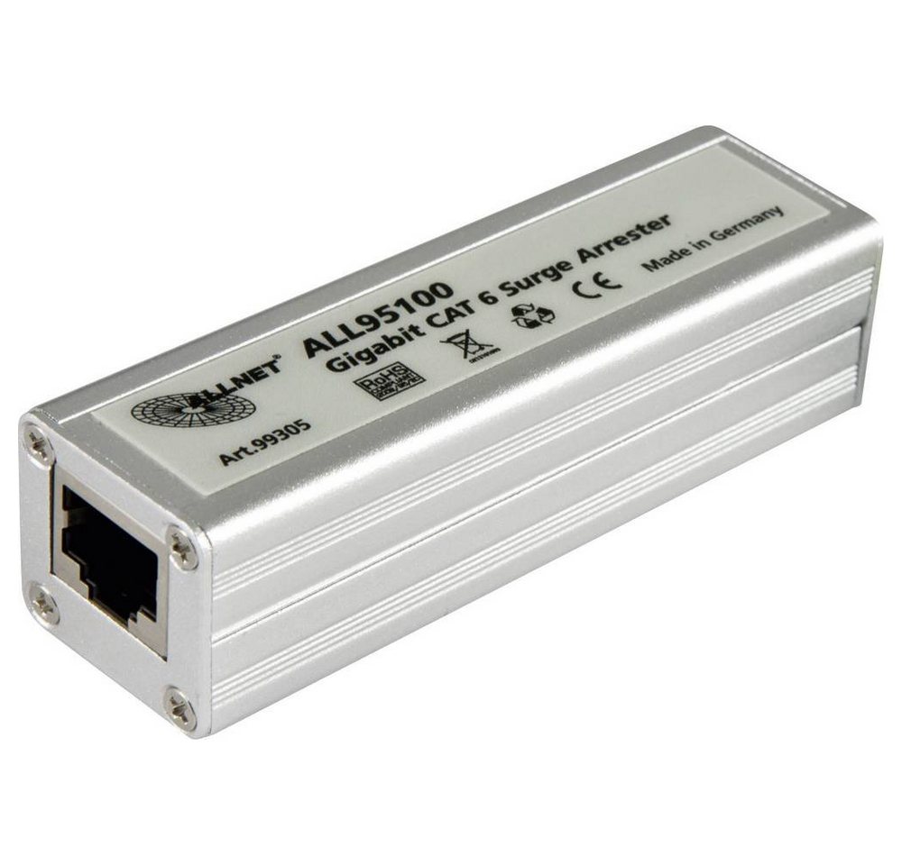 Allnet TP Cat 6 Blitzschutz Gigabit" Netzwerk-Adapter" von Allnet