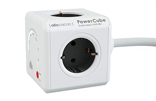 Multifunktionaler WLAN-Repeater, verbinden Sie ihn mit dem LAN-Port und verwenden Sie ihn als Multiplug. (Extended) von Allocacoc