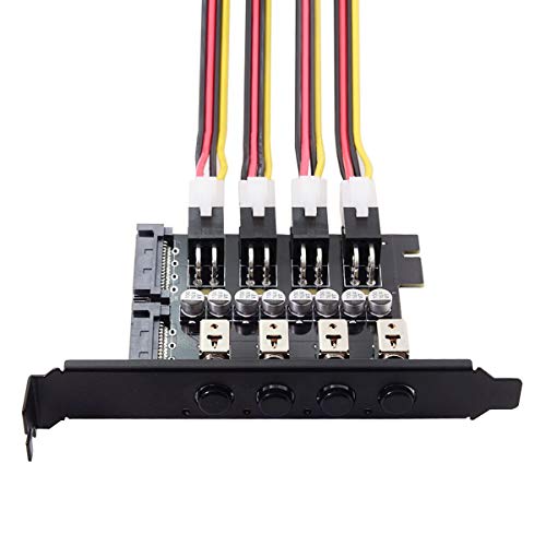 Allowish 4-Port HDD SSD Power Switch Control für PC, Festplattenmanagementsystem mit intelligenter Steuerung Allowish 4-Port HDD SSD Power Switch Control für PC, Festplattenmanagementsystem mit intelligenter Steuerung von Allowish