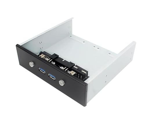 Allowish Optisches Laufwerk mit 2-Kanal HDD Power Control Switch und 2 USB 3.0-Anschlüssen für Desktop-PC von Allowish