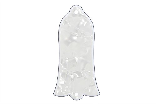 Allparts® » PG-9485-055 BELL SHAPED TRUSS ROD COVER FOR GIBSON® "Tross Rod Abdeckung für LP®-Style-Gitarre, 3-teilig, 1 Stück, Weiß Pearl von Allparts