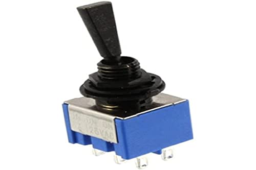 Allparts EP-0080-003 Schalter (mini Switch), On/On/On schwarz von Allparts