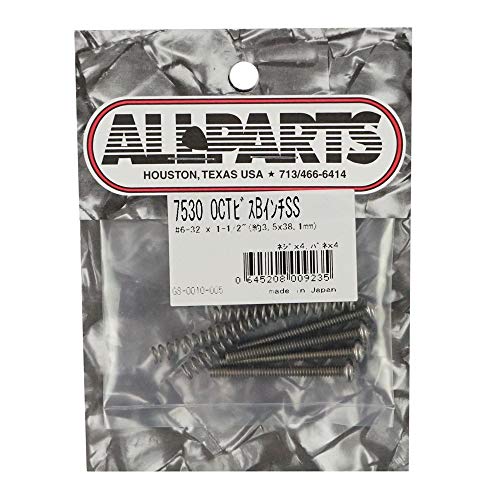 Allparts GS 0010-005"Schrauben Set P/J Brücke" Ersatz und Kleinteile für E-Gitarre von Allparts