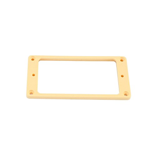 Allparts Humbucker-Rahmen, Pickup Rings, 2er-Set, gerade, creme, Kunststoff von Allparts