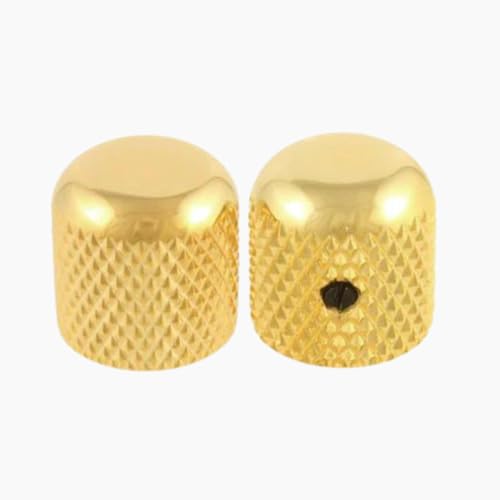 Allparts MK-0110-002 Dome Knöpfe (2 Stück) gold von Allparts
