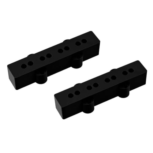Allparts PC 0953-023 Pick Up Covers Jazz Bass schwarz von Allparts