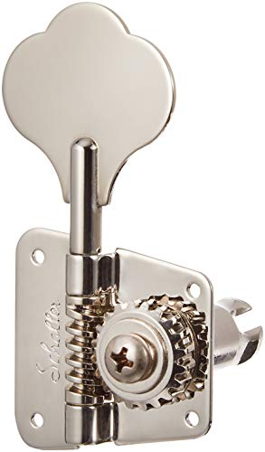 SCHALLER ORIGINAL F-SERIES BMF MACHINE HEADS - NICKEL - 4L - BMF - SOLID HEADSTOCK POST 20.3mm Mechaniken für E-Bass - Set mit 4 Stück SCHALLER ORIGINAL F-SERIES BMF MACHINE HEADS - NICKEL - 4L - BMF - SOLID HEADSTOCK POST 20.3mm Mechaniken für E-Bass - Set mit 4 Stück von SCHALLER