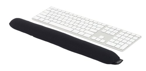 Allsop 05672 Wrist Rest Ergo Bean (ergonomische Handgelenksauflage für die Arbeit am Computer) schwarz von Allsop