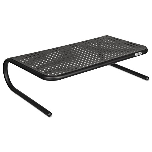 Allsop groß Metall Art 18 Breite Plattform Monitor Ständer mit Tastatur Stauraum – Schwarz von Allsop
