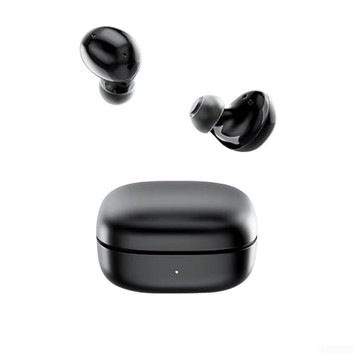 Allthingstore T73 True Wireless Ohrhörer mit Umgebungsgeräuschunterdrückung für ununterbrochene Kommunikation (Schwarz) von Allthingstore