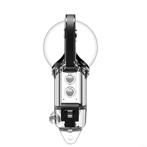 Allthingstore Transparentes Tauchgehäuse, wasserdichte Schale PC-Konstruktion mit Halterung, Unterwasserkamera-Zubehör von Allthingstore