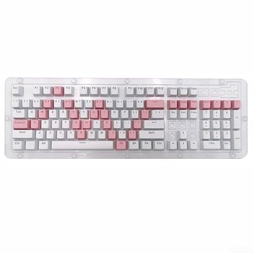 Anpassbare ABS-Tastenkappen für mechanische Tastaturen, verbesserter Tippkomfort, geeignet für mehrere Tastaturmodelle (Elektrokardiogramm) von Allthingstore
