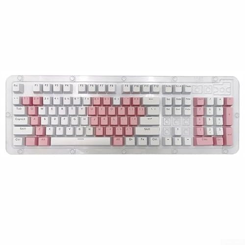 Anpassbare ABS-Tastenkappen für mechanische Tastaturen, verbesserter Tippkomfort, geeignet für mehrere Tastaturmodelle (LOV) von Allthingstore