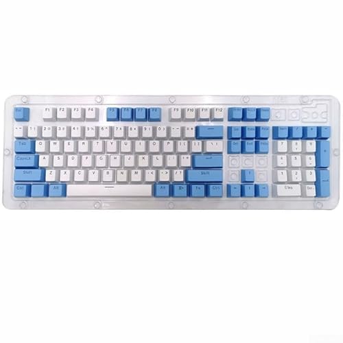 Anpassbare ABS-Tastenkappen für mechanische Tastaturen, verbesserter Tippkomfort, geeignet für mehrere Tastaturmodelle (Regentropfen) von Allthingstore
