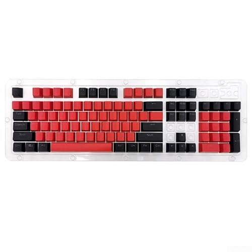 Anpassbare ABS-Tastenkappen für mechanische Tastaturen, verbesserter Tippkomfort, geeignet für mehrere Tastaturmodelle (dunkel) von Allthingstore