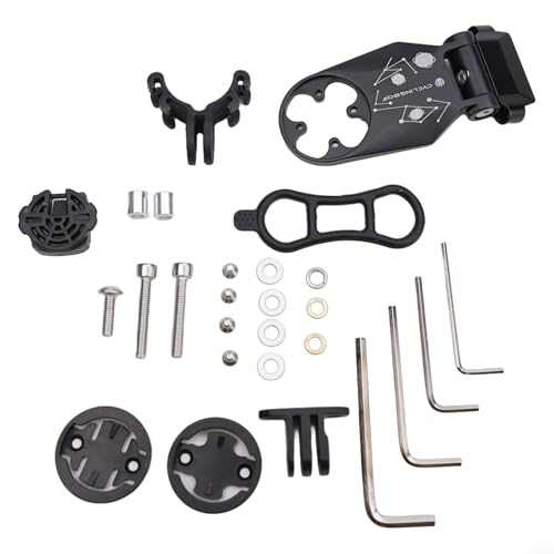 Fahrradcomputer-Halterung mit Aluminiumlegierung, kompatibel mit Garmin, und (B) von Allthingstore