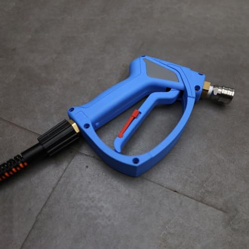 Professioneller Hochdruckreiniger-Griff, 35,6 cm, mit Schnellanschluss und verbessertem Griff-Design (blau 3/8) von Allthingstore