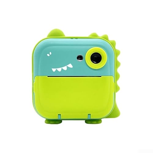 Zum sofortigen Drucken von Fotos mit dieser 1080P Digitalkamera für Kinder für kreatives Spielen (grün) von Allthingstore