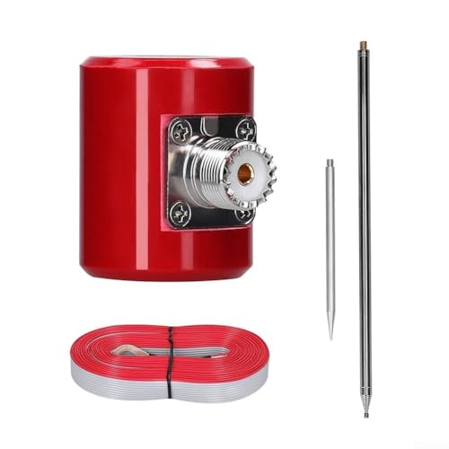 Zuverlässige 300 W 600 W HF-Antenne für USDX-Funkgerät, Edelstahl, 14 MHz, 30 MHz Leistung (1 Set) von Allthingstore