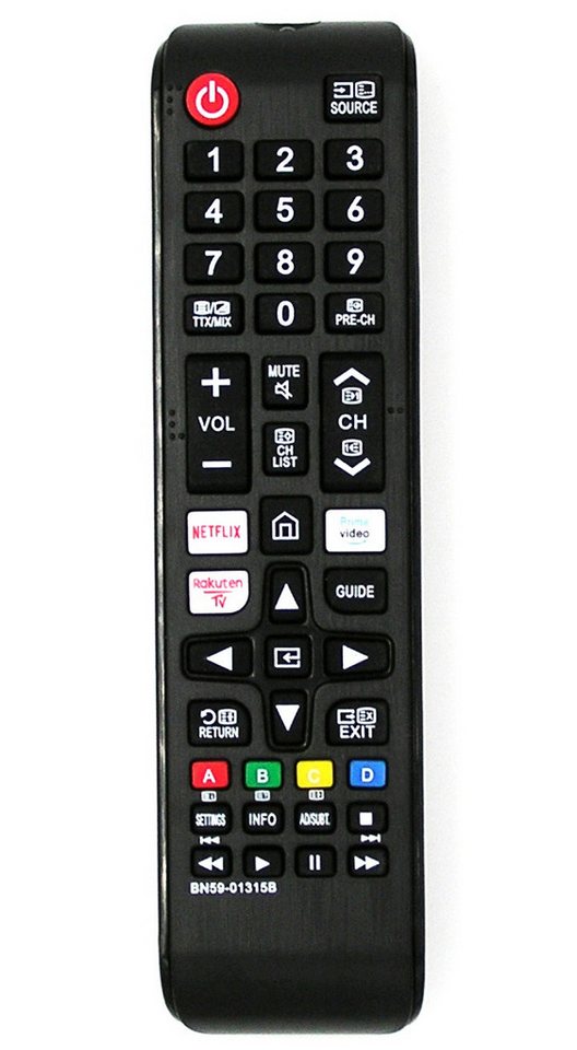 Alltro Ersatz Fernbedienung für Samsung BN59-01329B BN59-01330B BN59-01385B Fernbedienung (Netflix Prime Video Raukten) von Alltro