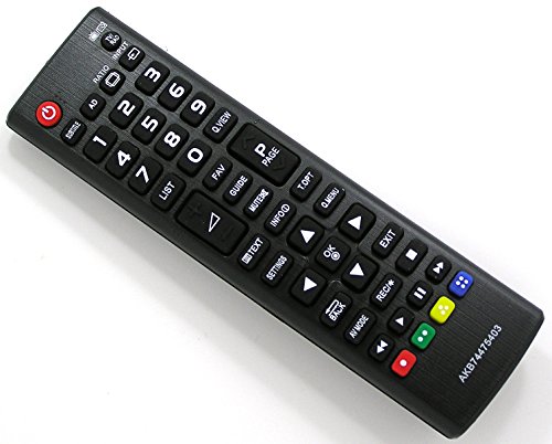 Alltro Ersatz Fernbedienung passend für LG AKB74475403 Fernseher TV von Alltro