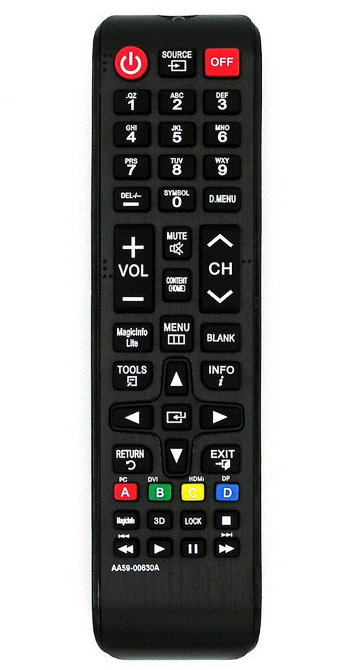 Alltro Ersatz Fernbedienung passend für alle Samsung TV Monitor Fernbedienung Alltro Ersatz Fernbedienung passend für alle Samsung TV Monitor Fernbedienung von Alltro