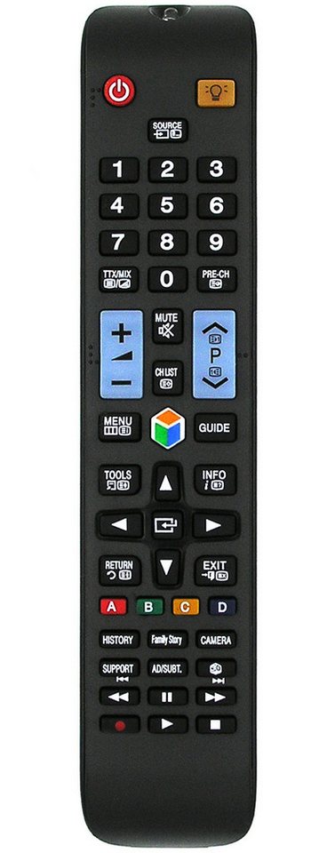 Alltro ErsatzFernbedienung für Samsung UE40ES7090SXZG UE40ES7207U UE40ES7500S Fernbedienung von Alltro