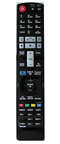 Ersatz Fernbedienung for LG BLU RAY DVD Player HB965DX HB965DZ HB965NS HB965NS. BDEULL HB965TZ HB965TZ. BAUTLL von Alltro