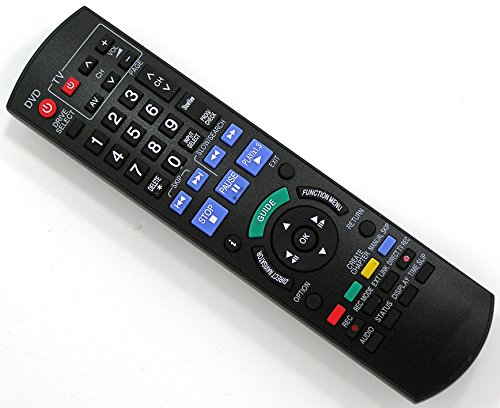 Ersatz Fernbedienung for Panasonic DVD Recorder DMR-EX77EP-S | DMR-EX78 | DMR-EX78EP-K | DMR-EX78EP-S | DMR-EX87 | DMR-EX87EP-K | Ersatz Fernbedienung for Panasonic DVD Recorder DMR-EX77EP-S | DMR-EX78 | DMR-EX78EP-K | DMR-EX78EP-S | DMR-EX87 | DMR-EX87EP-K | von Alltro