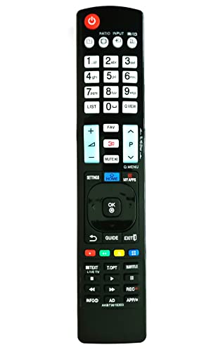 Ersatz Fernbedienung für LG TV 47LM620 / 47LM6200 / 47LM620S / 47LM620SABG / 47LM620SAEU / 47LM620SZEA / 47LM620SZEB / 47LM620T / 47LM625 / 47LM625S / 47LM640 / 47LM6400 von Alltro