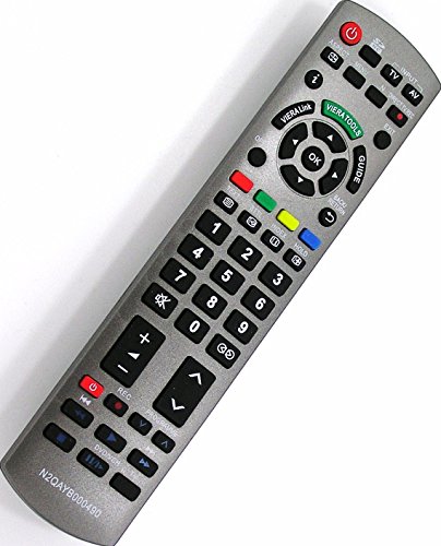 Ersatz Fernbedienung für Panasonic N2QAYB000328 Fernseher TV Remote Control von Alltro