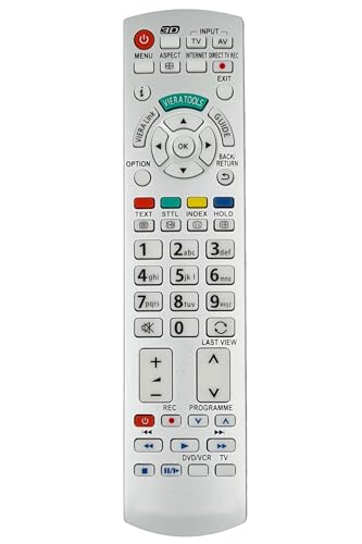 Ersatz Fernbedienung für Panasonic N2QAYB000593 Fernseher TV Remote Control / D1170 / Neu von Alltro
