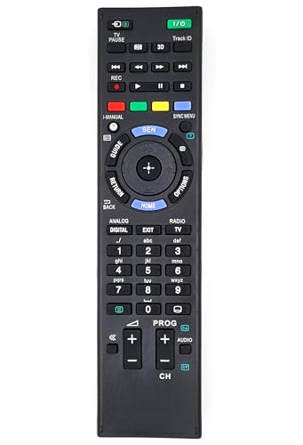 Ersatz Fernbedienung für Sony Bravia TV KDL-32W5740 KDL-32W5800 KDL-32W5810 KDL-32W6100 KDL-32W6103 KDL-32W6105 KDL-37BX420 KDL-37EX401 KDL-37EX402 KDL-37EX500 KDL-37EX503 Ersatz Fernbedienung für Sony Bravia TV KDL-32W5740 KDL-32W5800 KDL-32W5810 KDL-32W6100 KDL-32W6103 KDL-32W6105 KDL-37BX420 KDL-37EX401 KDL-37EX402 KDL-37EX500 KDL-37EX503 von Alltro