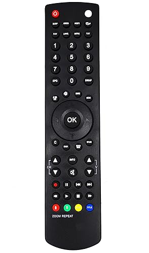 Ersatz Fernbedienung passend für OK TV OLE221BDVDD4 | OLE24350B | OLE-24350-B | OLE321BD4 | OLE321WD4 | Ersatz Fernbedienung passend für OK TV OLE221BDVDD4 | OLE24350B | OLE-24350-B | OLE321BD4 | OLE321WD4 | von Alltro