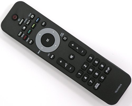 Ersatz Fernbedienung passend für Philips TV 32PFL5603D/10 | 32PFL5603D/27 | 32PFL7803D | 32PFL7803D/10 | 42PFL3403 | 42PFL3403/12 von Alltro