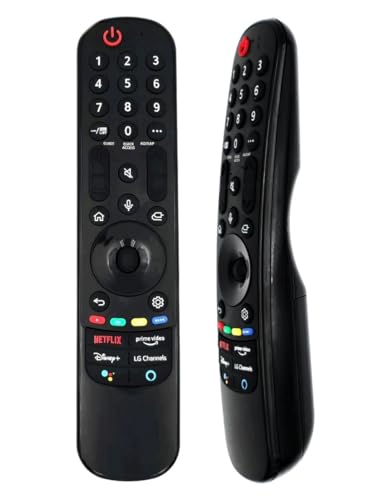 Ersatz TV Fernbedienung für LG AN-MR21GA MR21GC MR22GA MR22GN MR23GA MR24GA / UHD OLED QNED NanoCell 4K 8K Smart TV/mit Pointer und Sprachfunktion von Alltro