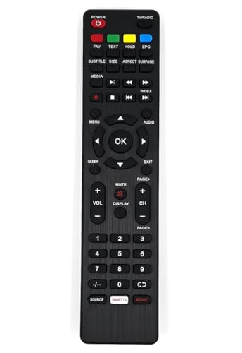 Ersatz TV Fernbedienung passend für JTC/Jay-Tech EVO 40" FHD SMART TV Ersatz TV Fernbedienung passend für JTC/Jay-Tech EVO 40" FHD SMART TV von Alltro