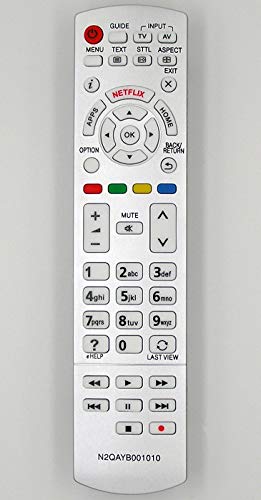 Ersatz TV Fernbedienung passend für Panasonic | N2QAYB000842 von Alltro
