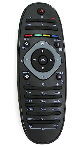 Ersatz TV Fernbedienung passend für Philips 313923823491 | 3139 238 23491 | RC2813903/01 von Alltro