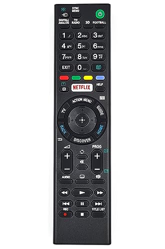 Ersatz TV Fernbedienung passend für Sony RMF-TX220E / RMFTX220E von Alltro