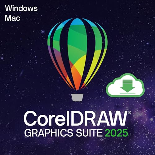 CorelDRAW Graphics Suite 2025 | Perpetual | 1 Gerät | 1 Benutzer | Aktivierungscode per Email von Corel