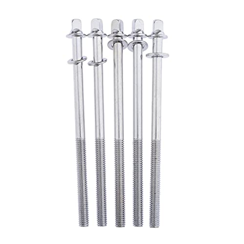 5 x Trommel Stange Spannstangen Bass Drum Key Rod Drum Screw Rod Set Ersatz Zubehör von Almencla
