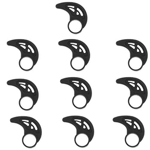 Almencla 10x Kopfhörerhaken Universal DIY Audio Silikon Weiche Ohrbügel Ohrbügel Headset Kopfhörer Drahtlos Für Ohrhörer In Ear Kopfhörer Clip Loop Für Sport von Almencla