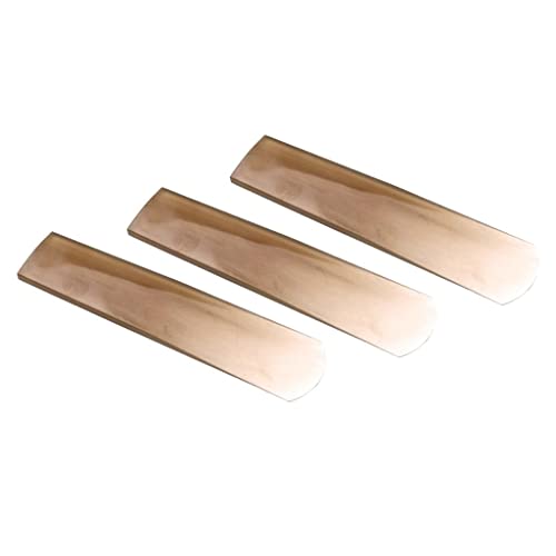 Almencla 3er Pack Saxophon Blätter Alt Saxophon Es-Stimmung Saxofon Reeds Blättchen 2,5 Harz von Almencla