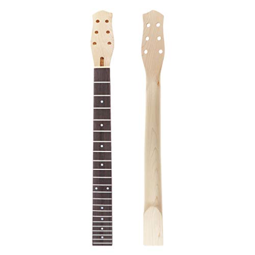 Alnicov E-Gitarrenhals, 22 Bünde, Mahagoni-Hals, Ahorn-Griffbrett, mit weißen Trapez-Punkten, für LP-Gitarren Alnicov E-Gitarrenhals, 22 Bünde, Mahagoni-Hals, Ahorn-Griffbrett, mit weißen Trapez-Punkten, für LP-Gitarren von Alnicov