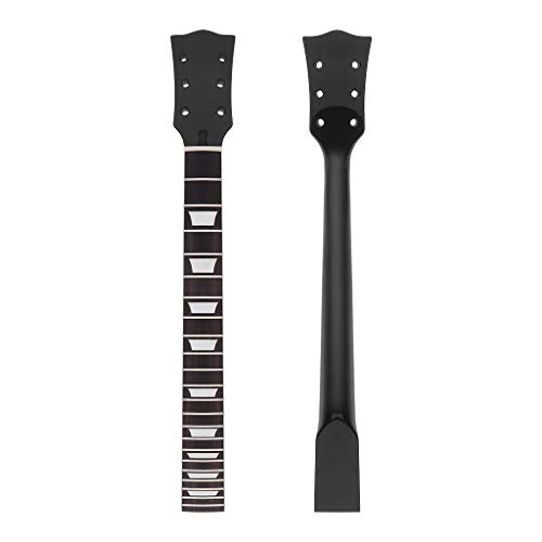 Alnicov Gitarrenhals für Gibson LP Gitarren, Ersatzteil, 22 Bünde Black Gloss 1 Alnicov Gitarrenhals für Gibson LP Gitarren, Ersatzteil, 22 Bünde Black Gloss 1 von Alnicov