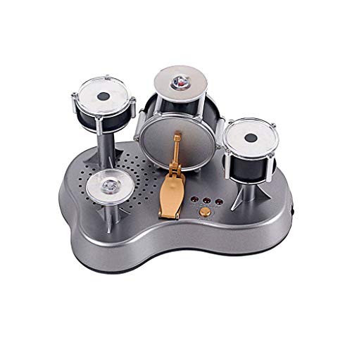 Alnicov Mini Finger Drum Set Desk Touch Drumming LED Light Jazz Percussion Alnicov Mini Finger Drum Set Desk Touch Drumming LED Light Jazz Percussion von Alnicov