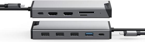 ALOGIC DV3 Verkabelt USB 3.2 Gen 1 (3.1 Gen 1) Type-C Silber (DUCDDV3) von Alogic