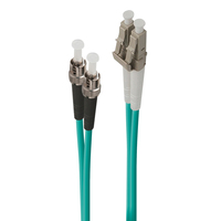 Alogic Glasfaserkabel LC-ST  Multi Mode Duplex LSZH OM4 3m von Alogic